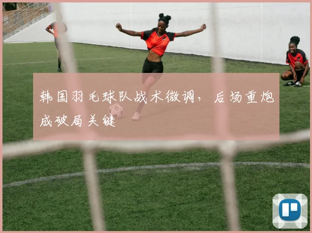 韩国羽毛球队战术微调，后场重炮成破局关键